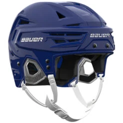 Bauer Re-Akt 150 Hockey Helmet - Senior (2019) -Hockeyvancouver Bauer Hockey Helmet Bauer RE AKT 150 Royal side front facing right