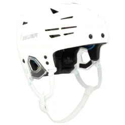 Bauer Re-Akt 150 Hockey Helmet - Senior (2019) -Hockeyvancouver Bauer Hockey Helmet Bauer RE AKT 150 White side front facing right