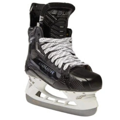 Bauer Supreme Mach Skates - Senior 10 Bauer Supreme Mach Skates - Senior -Hockeyvancouver Bauer Hockey Skates Bauer Supreme Mach Senior Black side front facing right