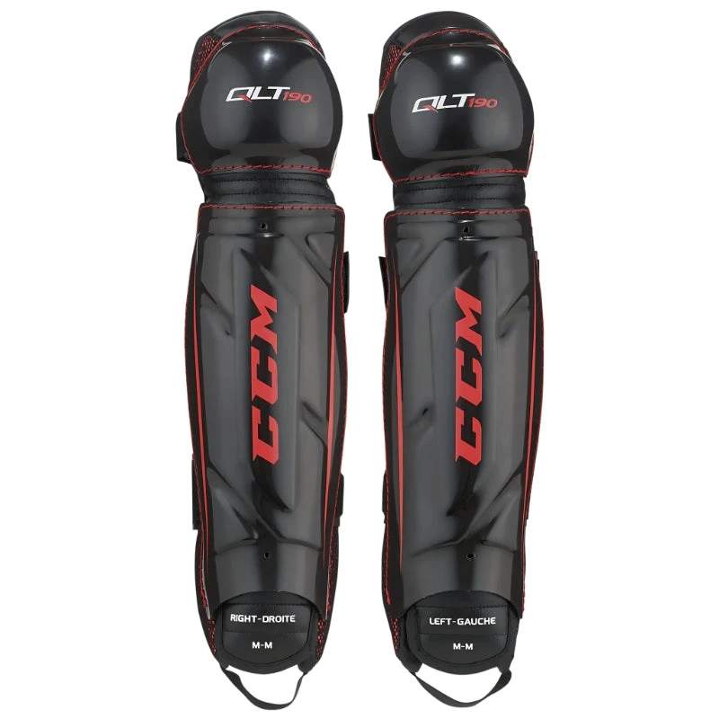CCM Quicklite 190 Dek Ball Hockey Shin Guards - Senior 3 CCM Quicklite 190 Dek Ball Hockey Shin Guards - Senior