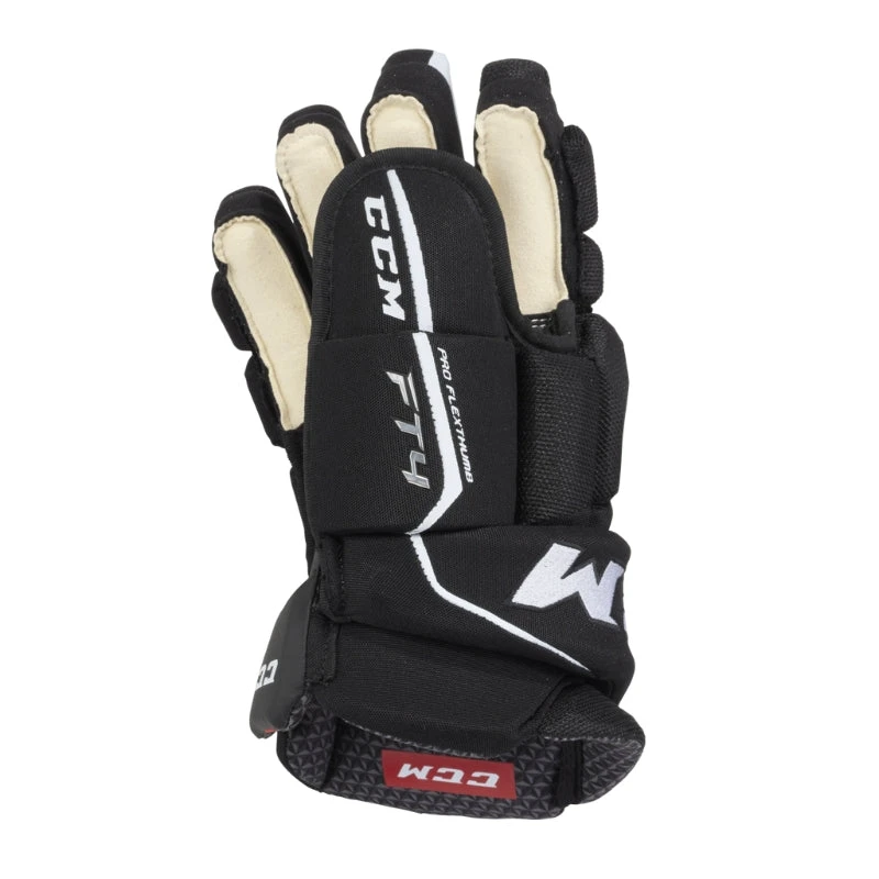 CCM Jetspeed FT4 Hockey Gloves - Junior (2021) 4 CCM Jetspeed FT4 Hockey Gloves - Junior (2021) - Image 2