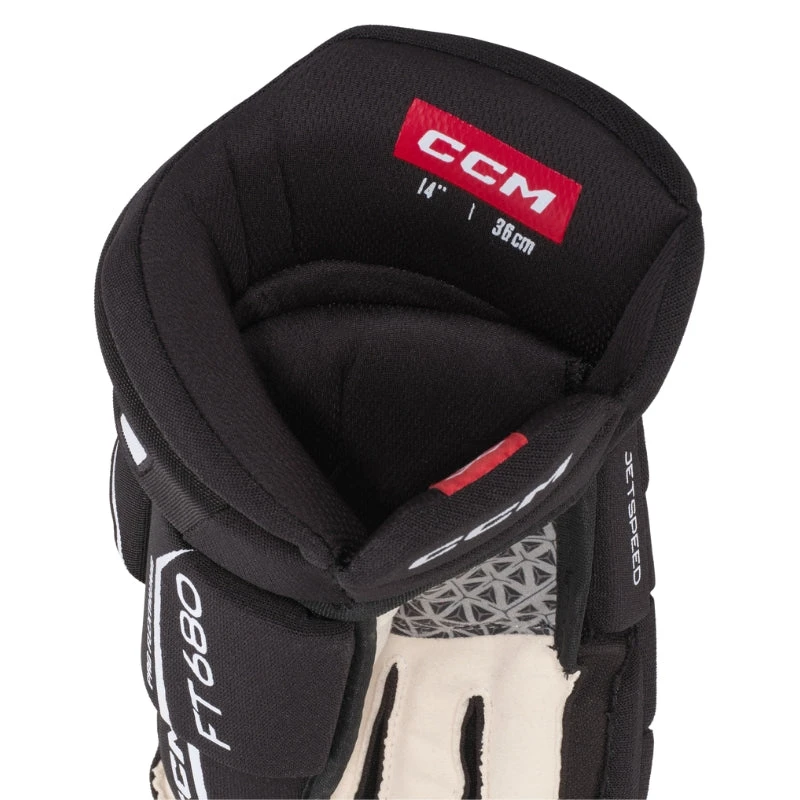 CCM JetSpeed FT680 Hockey Gloves - Senior 4 CCM JetSpeed FT680 Hockey Gloves - Senior - Image 2