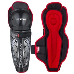 CCM Jetspeed FT350 Hockey Shin Guards - Junior