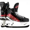 CCM Jetspeed FT6 Pro Hockey Skates - Senior 1 CCM Jetspeed FT6 Pro Hockey Skates - Senior -Hockeyvancouver CCM Hockey Skates CCM Jetspeed FT6 Pro Senior Black Red back and side facing right