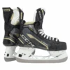 CCM Super Tacks AS590 Skates - Intermediate -Hockeyvancouver CCM Hockey Skates CCM Super Tacks AS590 Intermediate Black Gold back and side facing right