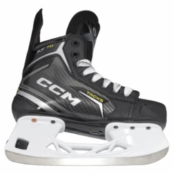 CCM Tacks XF 70 Hockey Skates - Junior (2024) -Hockeyvancouver CCM Hockey Skates CCM Tacks XF 70 Junior 2024 Black bottom side facing right