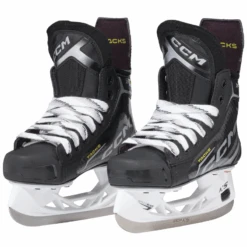 CCM Tacks XF 70 Hockey Skates - Junior (2024) -Hockeyvancouver CCM Hockey Skates CCM Tacks XF 70 Junior 2024 Black front side of both skates facing left