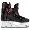 Graf Ultra G3075 Hockey Skates - Senior -Hockeyvancouver Graf Hockey Skates Graf Ultra G3075 Senior Black Red back and side facing right