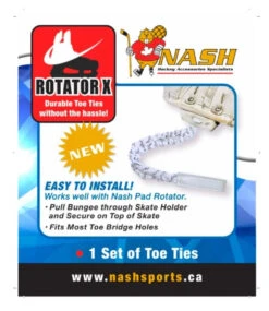 Nash Rotator X Goalie Toe Ties