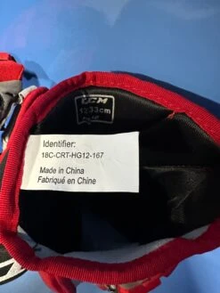 CCM Pro Stock Hockey Glove - Red/Black 13" -Hockeyvancouver IMG 3668