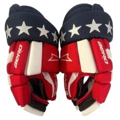 Eagle Aero Red/White/Blue USA Custom Gloves - Senior