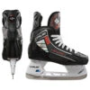 True HZRDUS 5X Hockey Skates - Senior -Hockeyvancouver TRUE Hockey Skates TRUE HZRDUS 5X Senior Black Orange back and side facing right