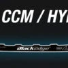 BlackEdge CCM Hyperglide Black Steel Skate Runners -Hockeyvancouver ccm hyperglide skate runners